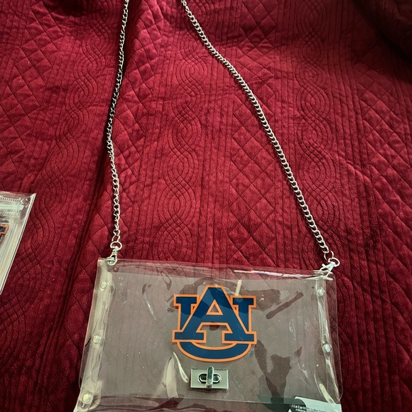 Auburn Clear Envelope Purse - Picture 2 of 2